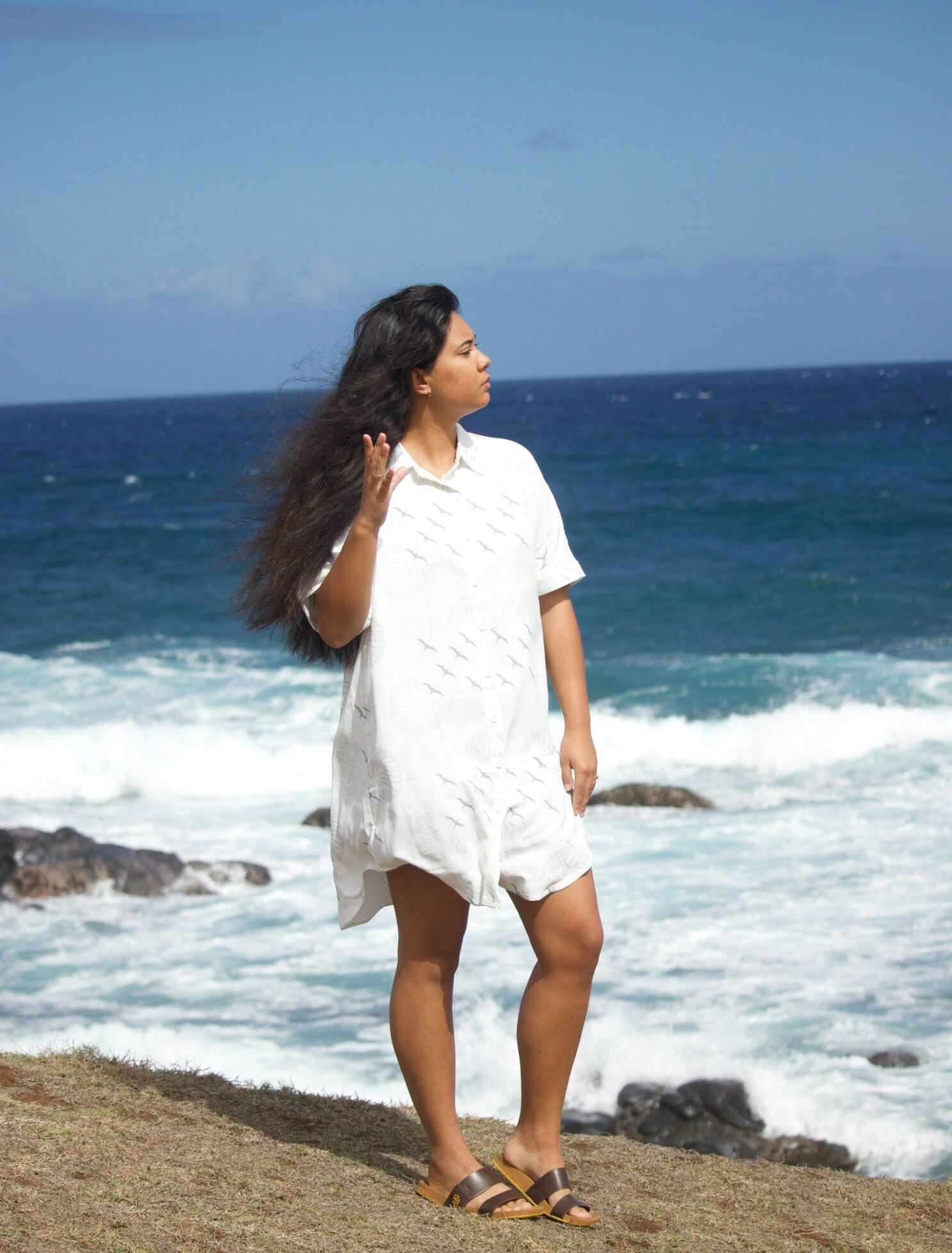 Ocean oasis Wehilani dress