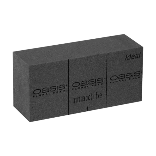 BLACK IDEAL Zwart Steekschuim Blok 23 x 11 x 8cm