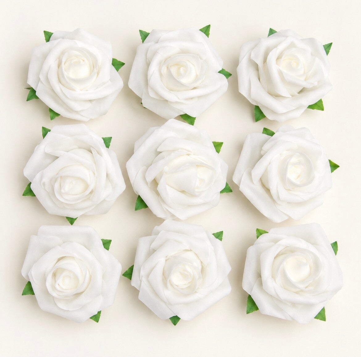 Decoratieve rozen 9 stuks