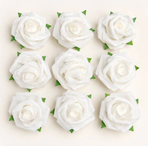 Decoratieve rozen 9 stuks