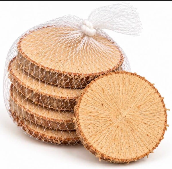 Houten schijven Ø 8 - 11 cm | 3 stuks |