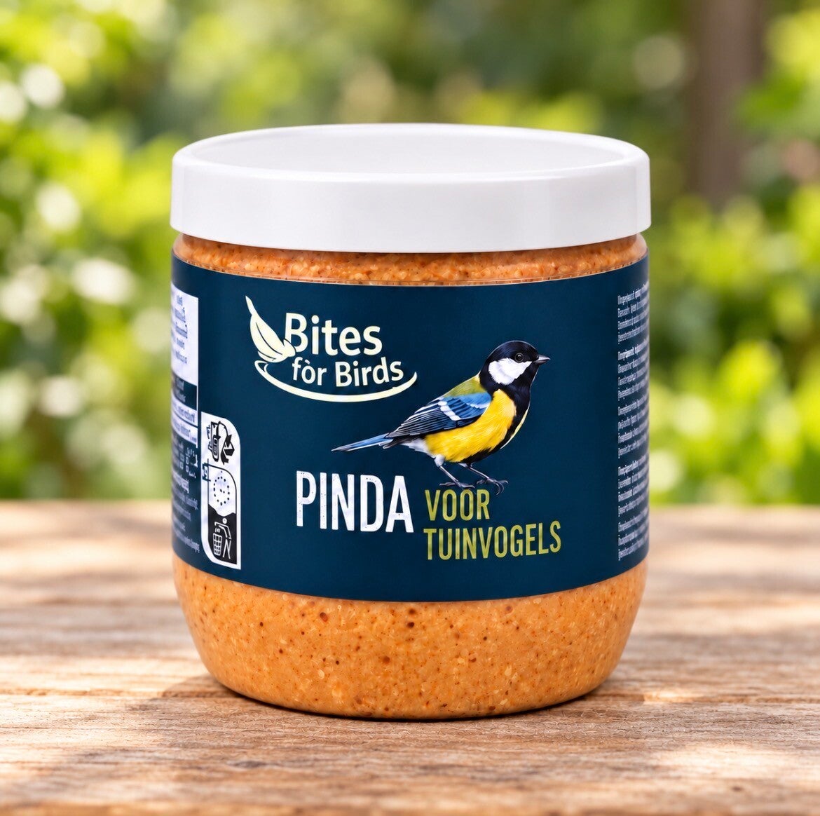 Pindakaas voor vogels