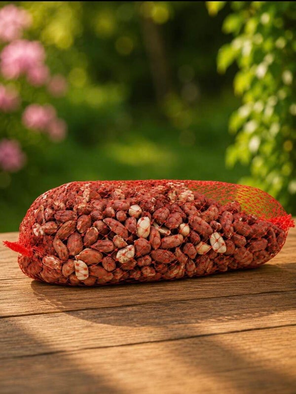 Pindanetje met 100% ongebrande pinda’s (195g)