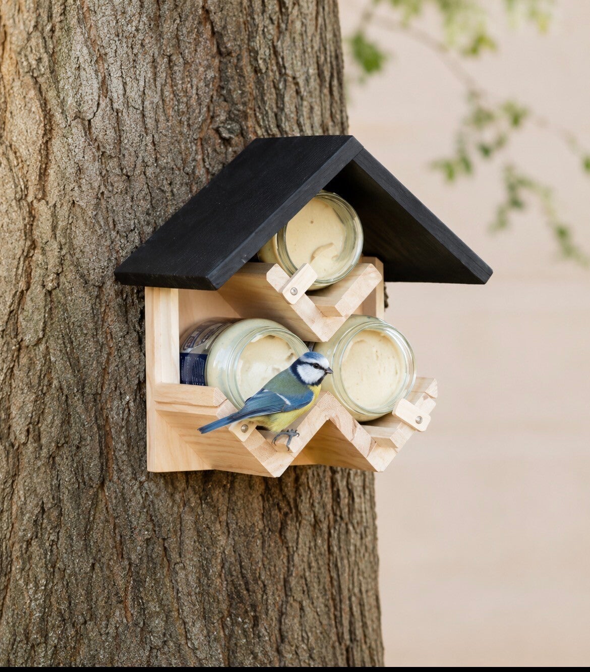 Drievoudig Pindakaas Vogelvoederhuisje Westport
