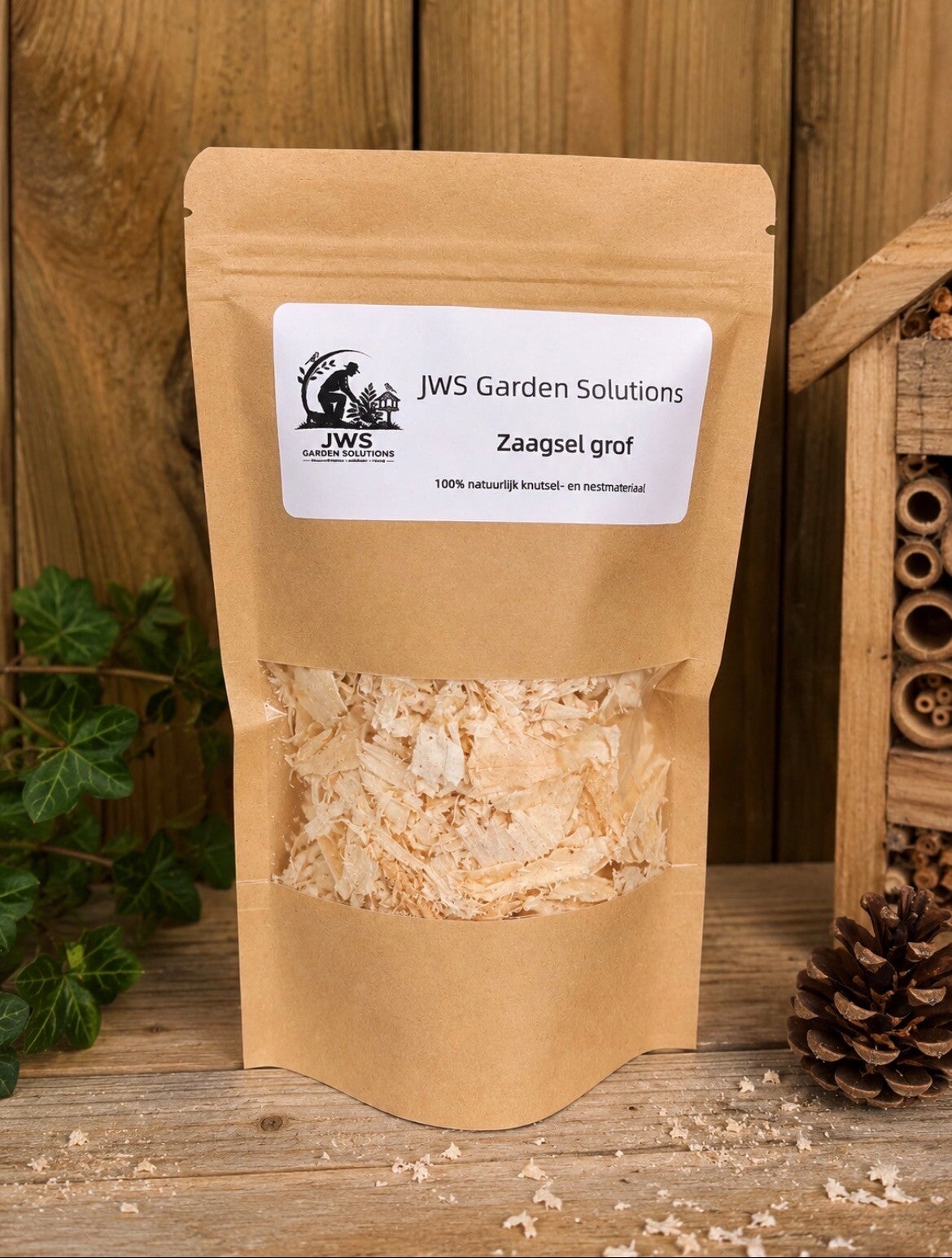 Zaagsel grof – 100% natuurlijk knutselmateriaal