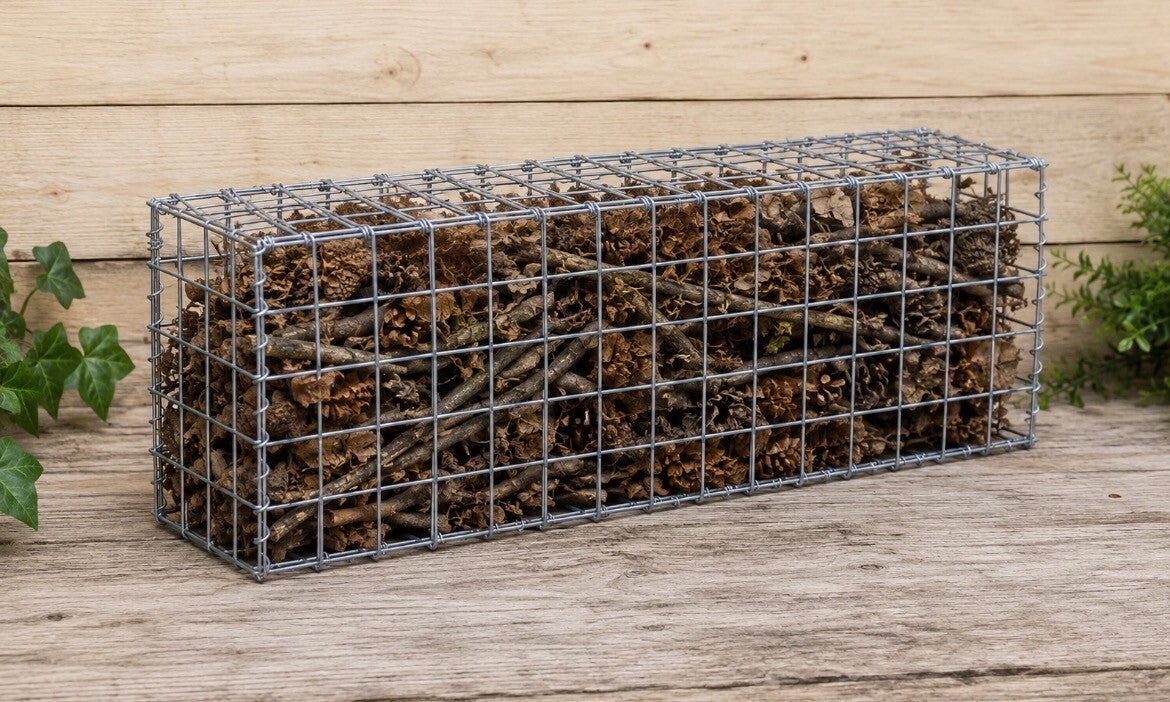 Biodiversiteitskorf / Schanskorf – 100 × 50 × 20 cm