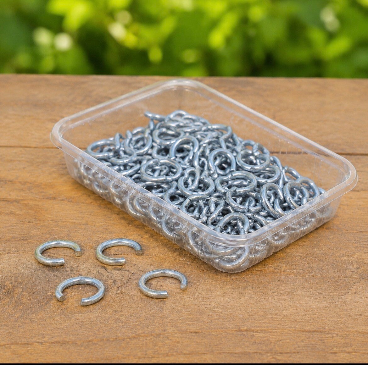 C-ringen verzinkt – 100 stuks