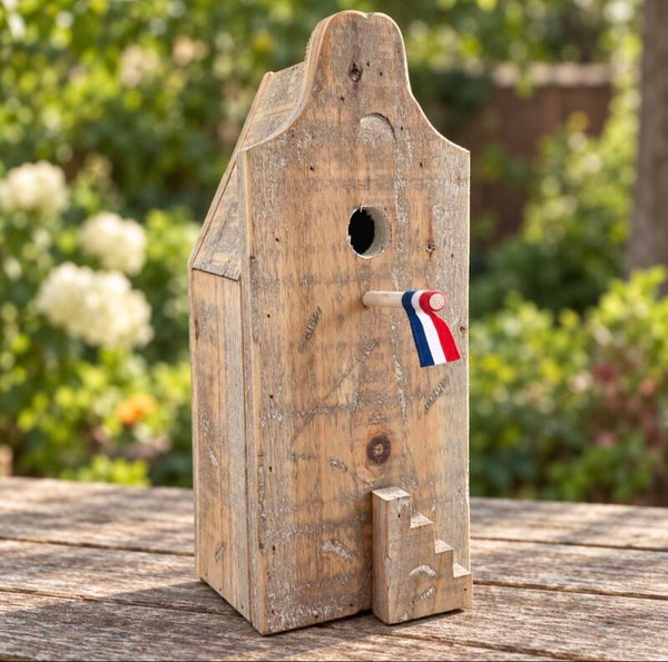 Dutch Mood oud-Hollands vogelhuisje Amsterdam- Rond