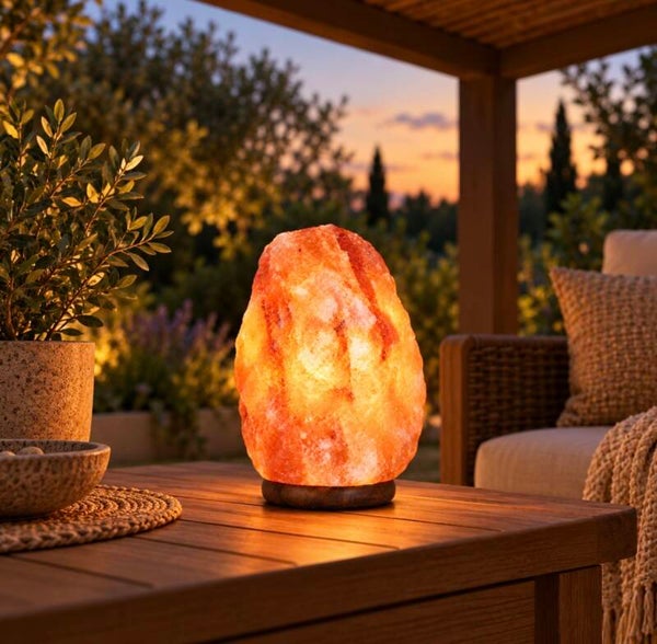 Zoutlamp 2-3 kg donker