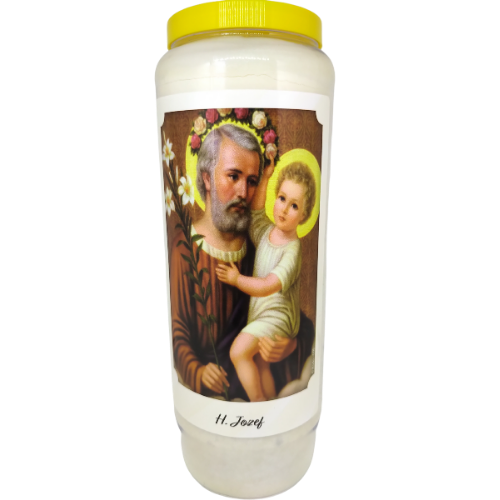 Heilige Jozef – Noveenkaars – 6 dagen brander