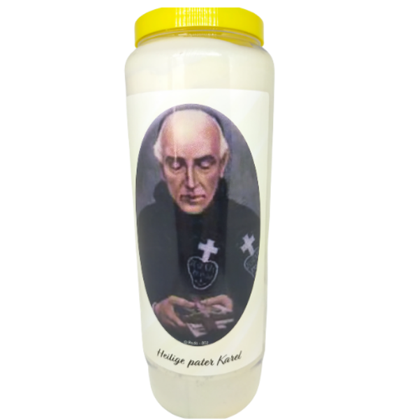 Heilige Pater Karel – Noveenkaars – 9 dagen brander