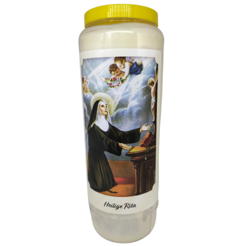 Heilige Rita & Engelen – Noveenkaars – 9 dagen brander