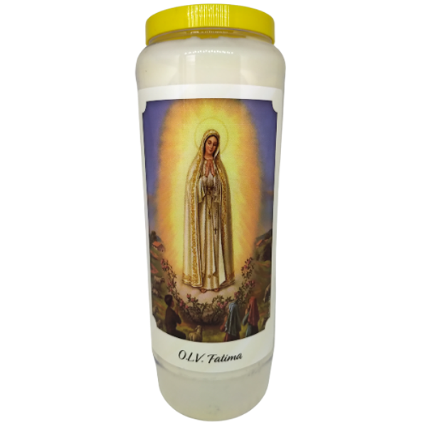 OLV Fatima – Noveenkaars – 6 dagen brander