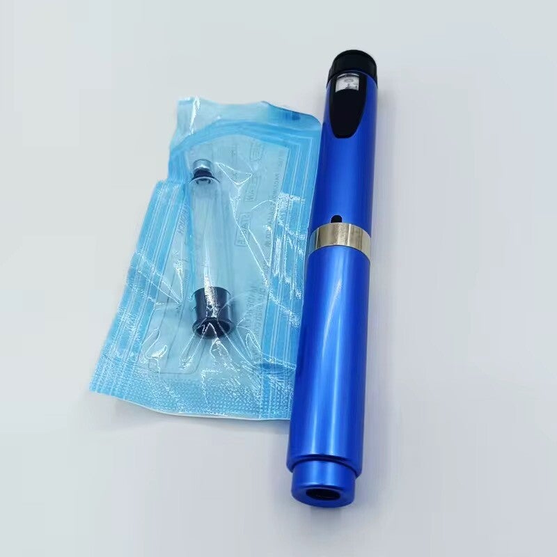 3ml Sterile Glass Cartridges with Aluminum Lid and Rubber Stopper Sealing Durable Empty Packaging for V2, V3 Pens
