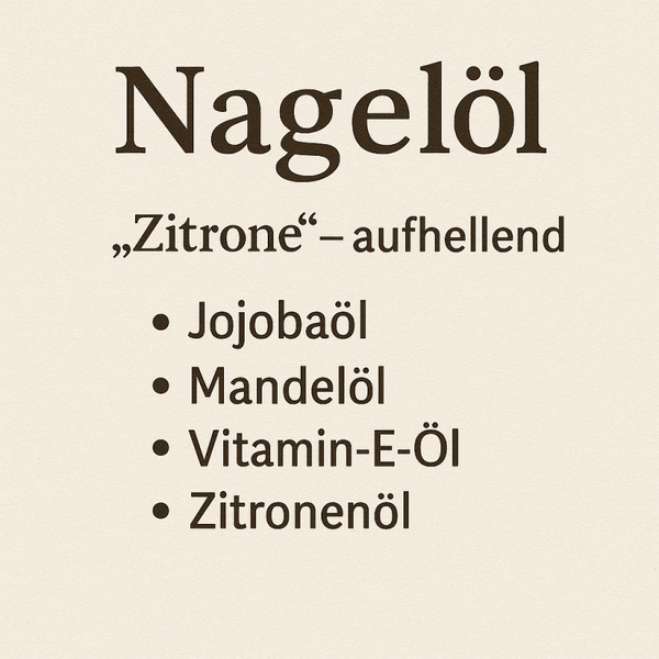 Nagelöl „Zitrone“