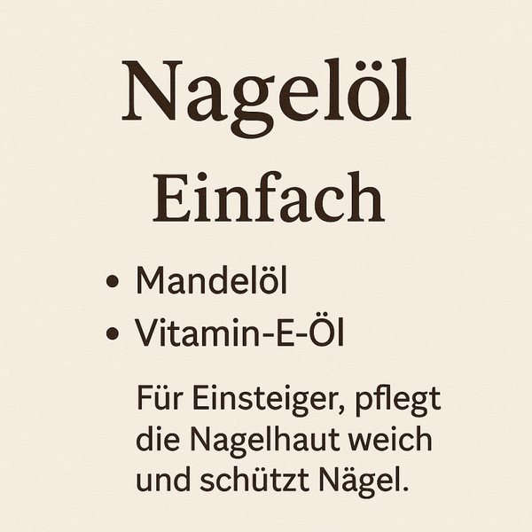 Nagelöl Einfach