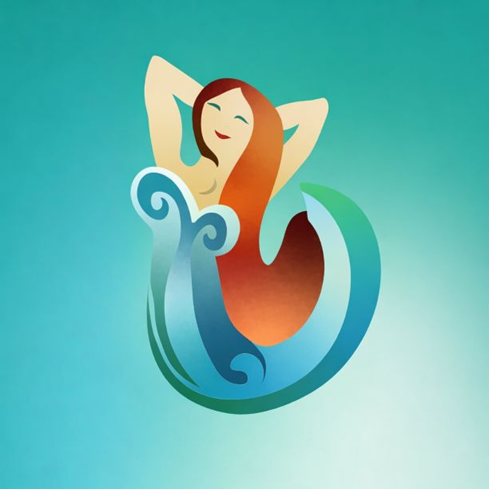 Het logo van het Lorelei vrouwenfestival 2025
