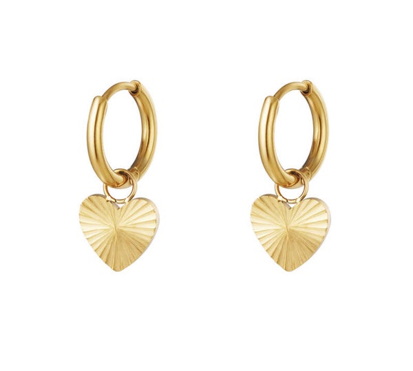 heart earings!