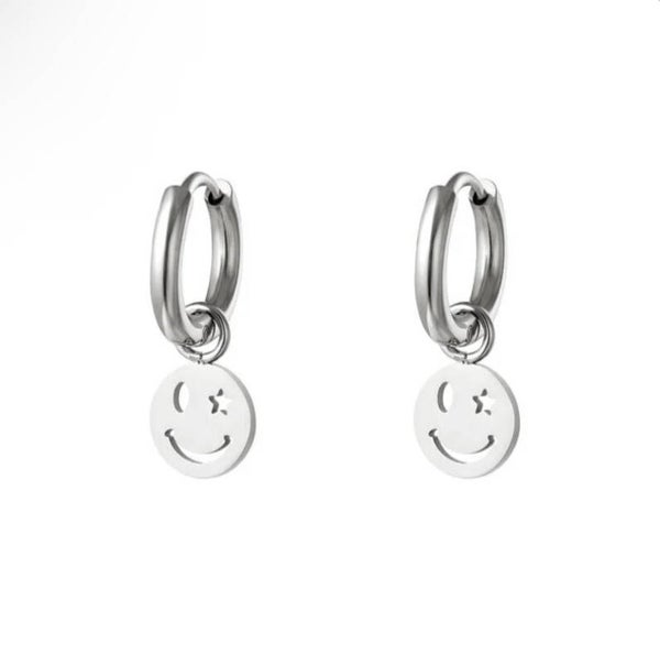 Smiley earings!