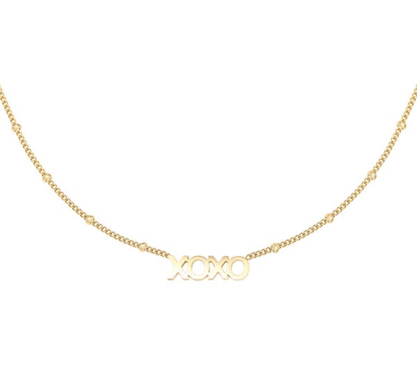xoxo necklace!