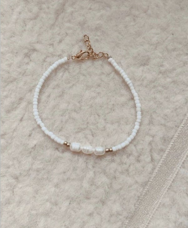 Zoetwaterparel armbandje!