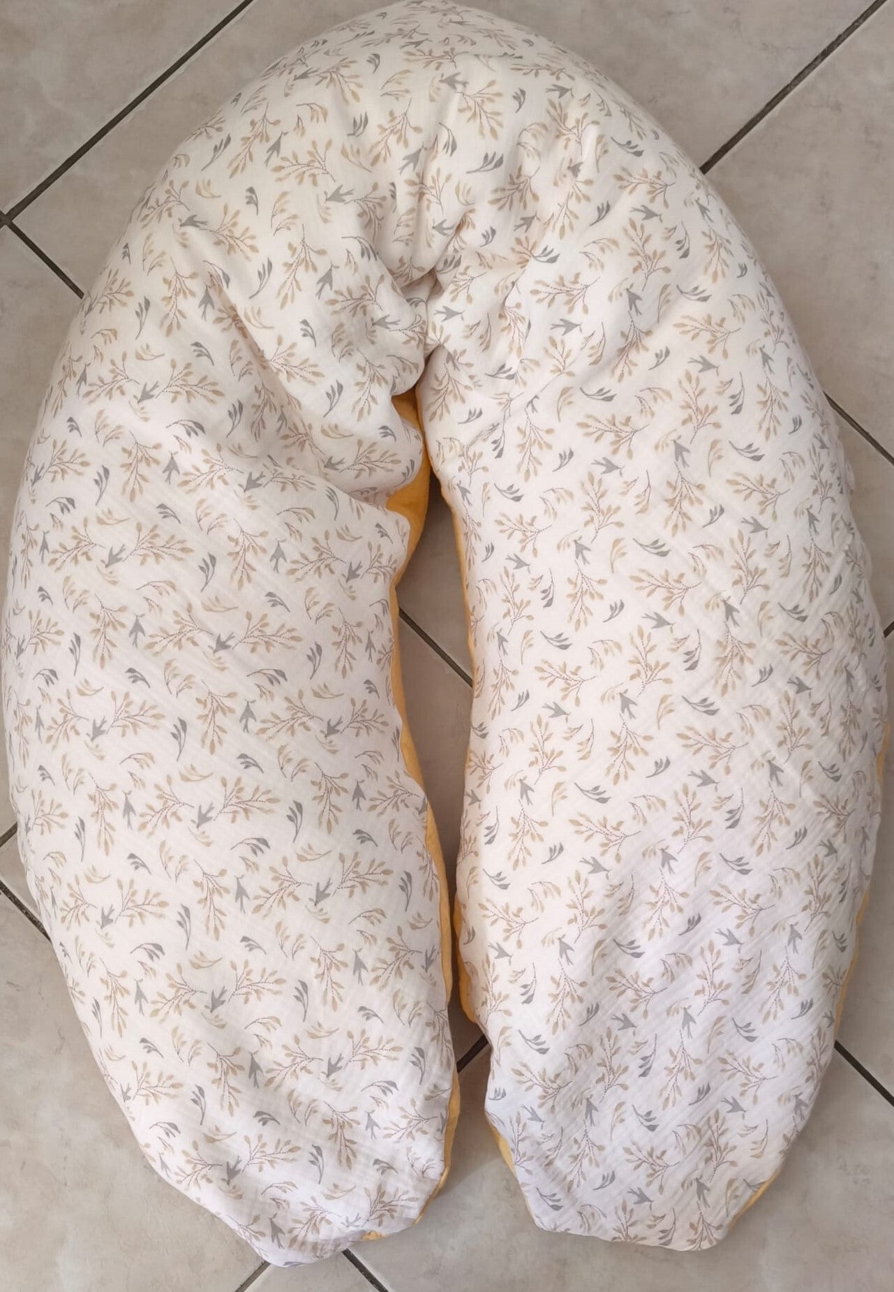 Coussin d'allaitement déhoussable