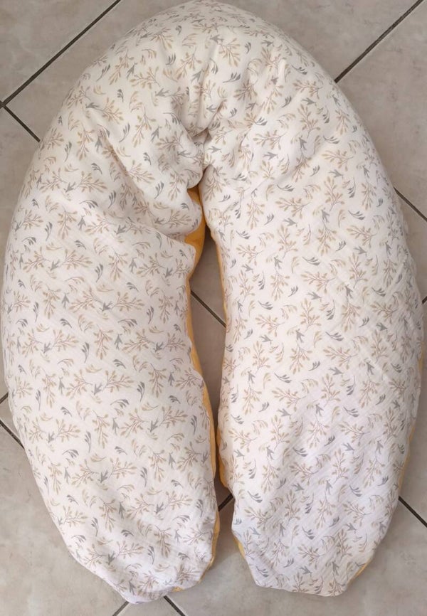 Coussin d'allaitement déhoussable