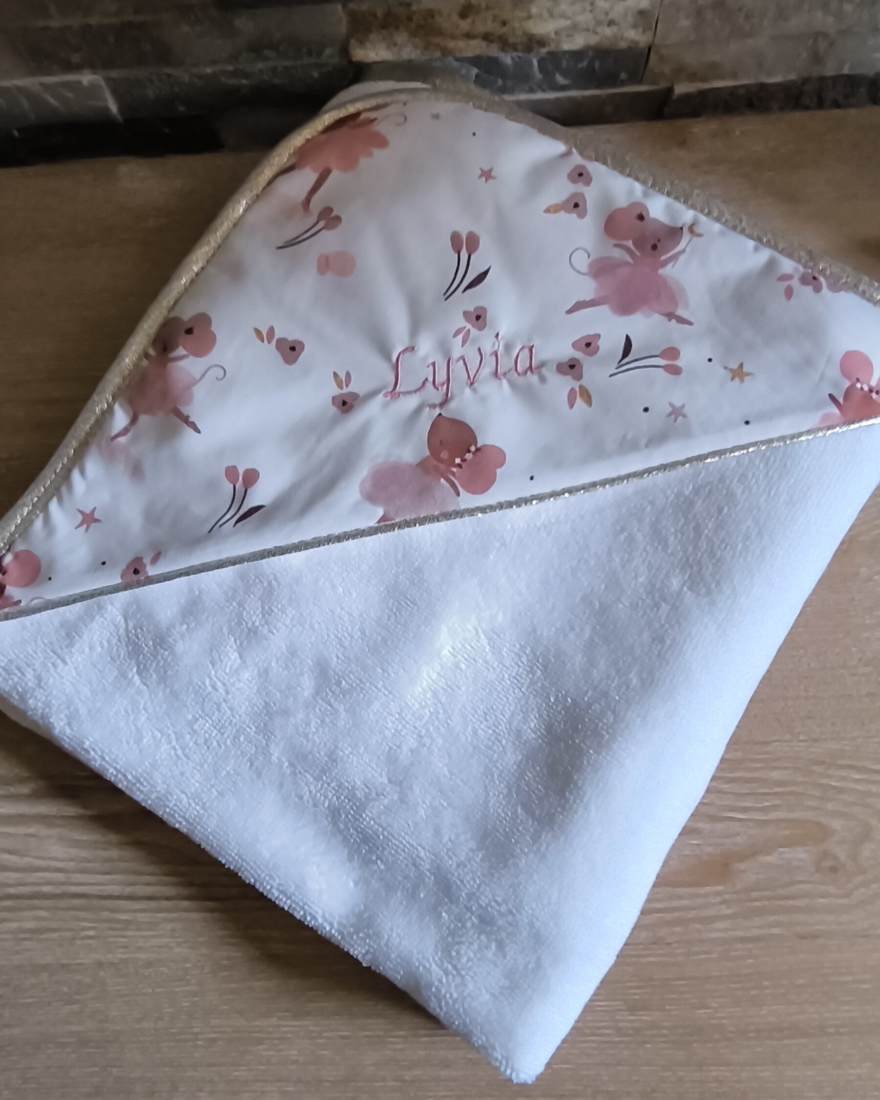 Cape de bain personnalisable