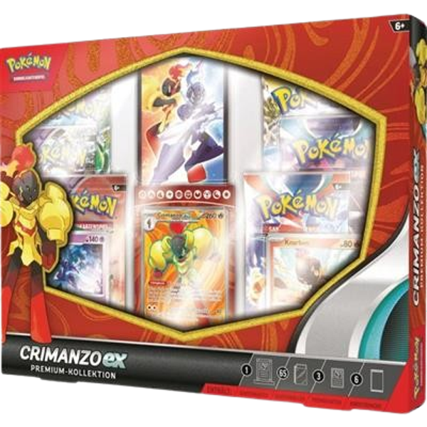 Pokemon Crimanzo Ex Premium Kollektion - Deutsch