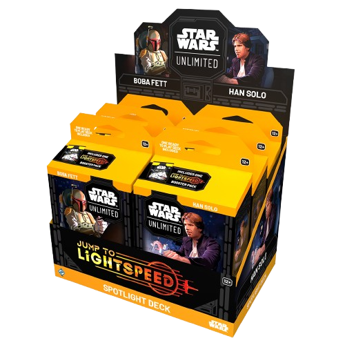 FFG - Star Wars: Unlimited - Jump to Lightspeed Spotlight Deck Display (6 Decks) - DE