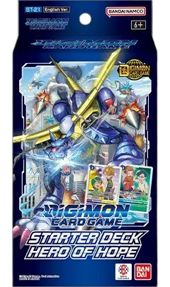 Digimon Card Game Starter Deck Hero Of Hope ST-21 EN
