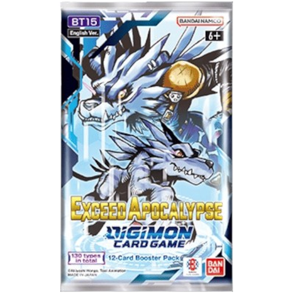 Digimon  Exceed Apocalypse BT-15 Booster – EN - LIVE BOXBREAK