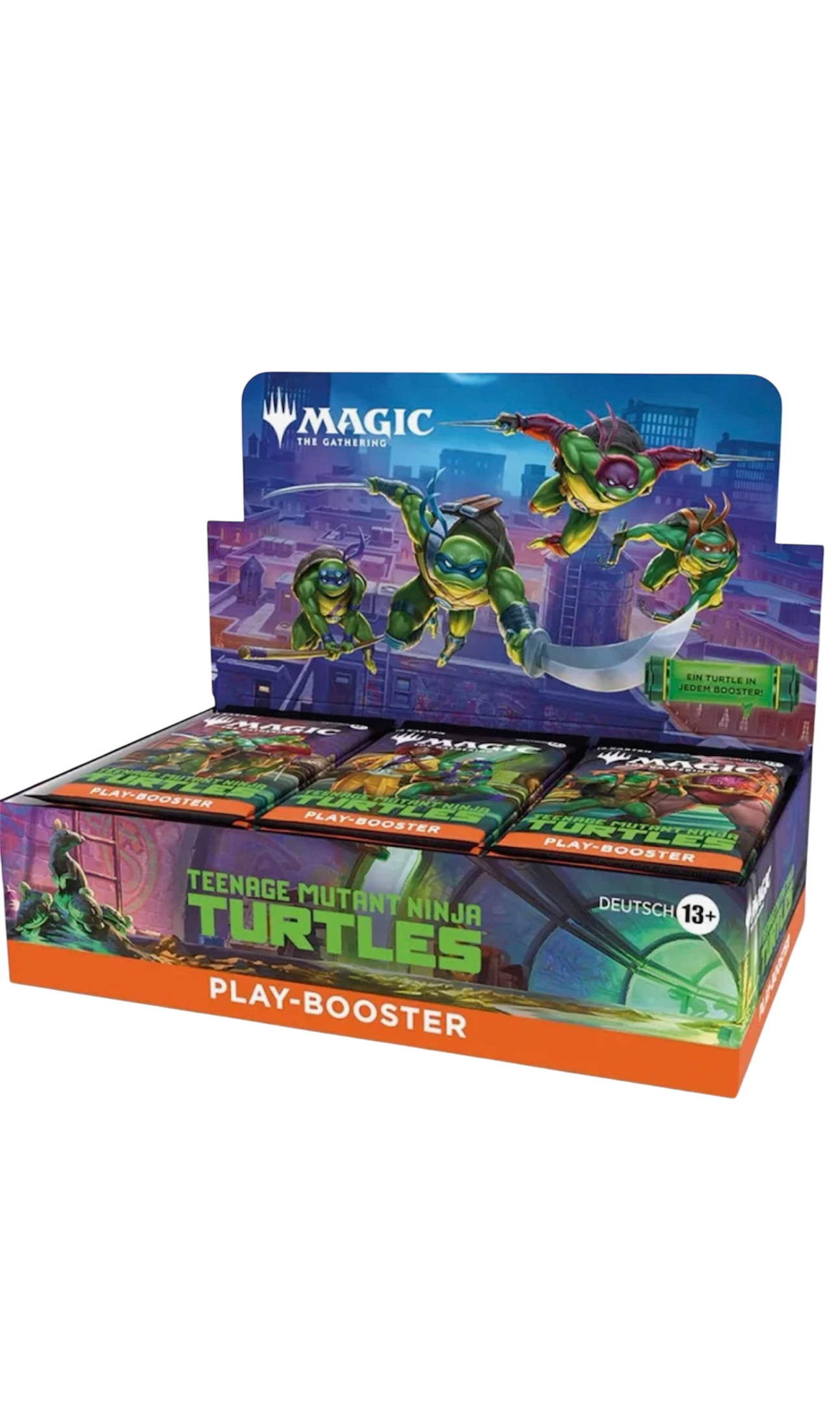 MtG Teenage Mutant Ninja Turtles Play Booster Display (DE)