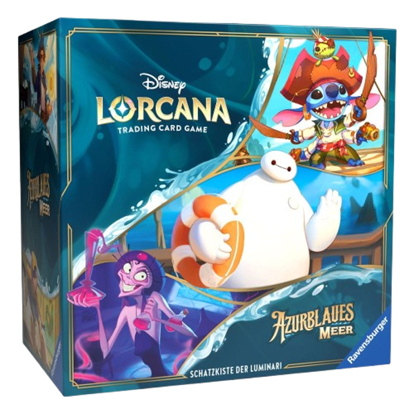 Disney Lorcana TCG Azurblaues Meer Schatzkiste der Luminari DE