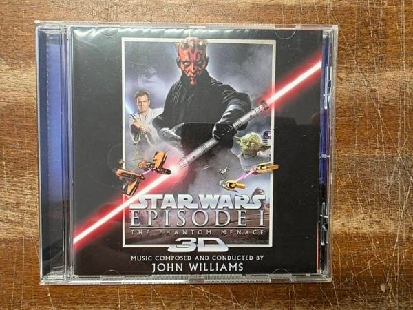 OST - CD  STAR WARS - EPISODE 1 - THE PHANTOM MENACE - JOHN WILLIAMS