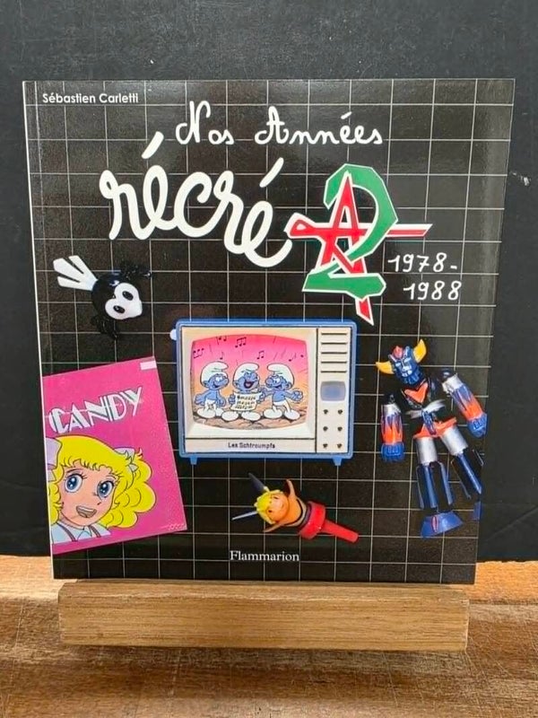 LIVRE - NOS ANNES RECRE A2 - 1978 * 1988 - SEBASTIEN CARLETTI - FLAMMARION - GENERATION DOROTHEE