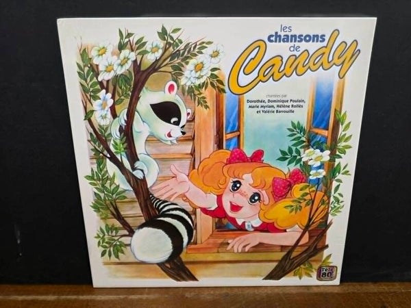 TELE 80 - LES SERIES CULTES DE VOTRE ENFANCE - LP - 33 TOURS  LES CHANSONS DE CANDY - NEUF SOUS CELLO