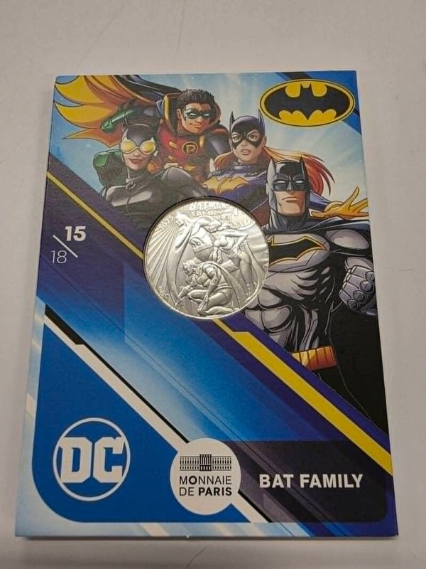 MONNAIE DE PARIS - 10 EUROS - BATMAN ROBIN ETC ... 15/18 - 2025