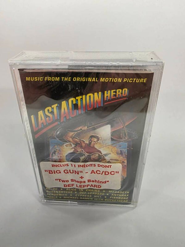 CASSETTE AUDIO - BO - LAST ACTION HERO - SCHWARTZENEGER - NEUVE SOUS CELLO