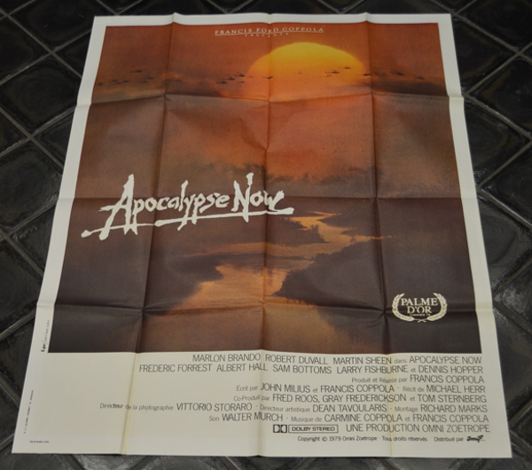 AFFICHE ORIGINALE VINTAGE - APOCALYPSE NOW - 120 X 160 - NEUVE