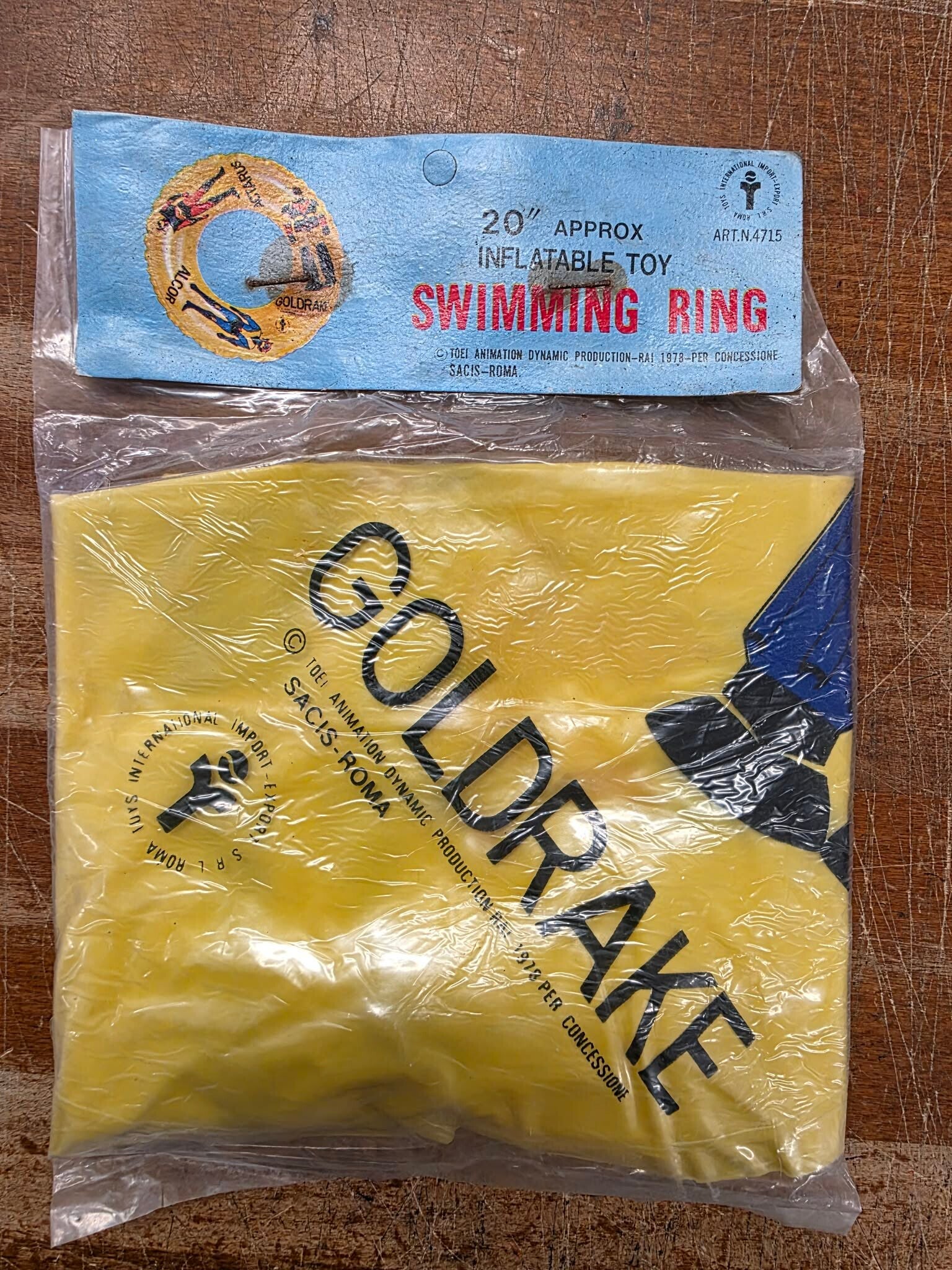 BOUEE - SWIMMING RING - GOLDORAK - TOEI ANIMATION 1978