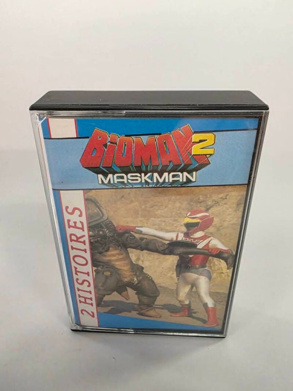 CASSETTE AUDIO - BIOMAN 2 - MASKMAN - 2 HISTOIRES - SFC CARRERE DISTRIBUTION