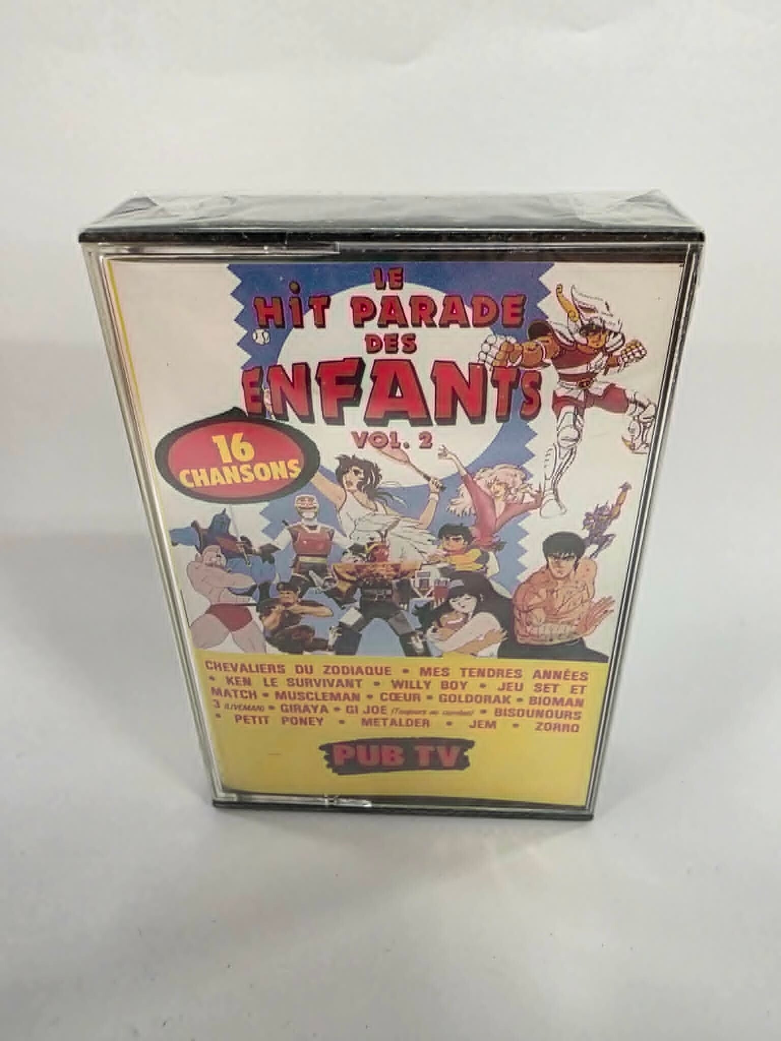CASSETTE AUDIO - LE HIT PARADE DES ENFANTS - VOL 2 - 16 CHANSONS - NEUVE SOUS CELLO