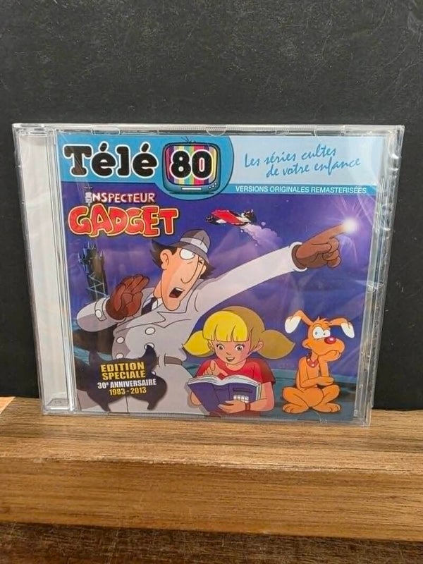 TELE 80 - LES SERIES CULTES DE VOTRE ENFANCE - INSPECTEUR GADGET - NEUF SOUS CELLO