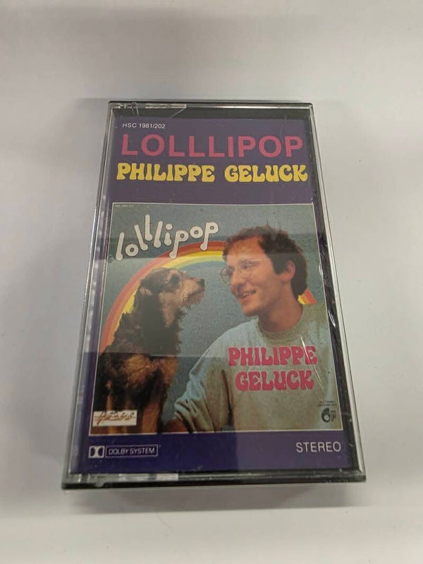 CASSETTE AUDIO - LOLLLIPOP - PHILIPPE GELUCK - NEUVE SOUS CELLO