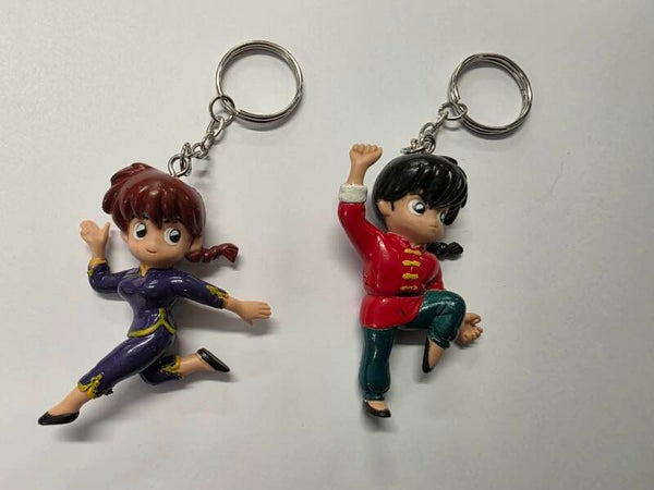 2 PORTE CLE RANMA 1/2 - NEUF 1996