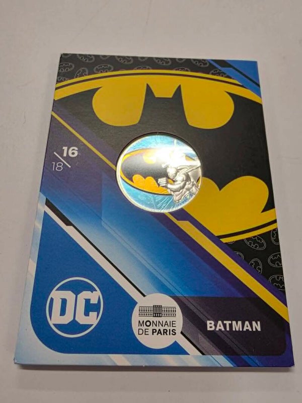 MONNAIE DE PARIS 10 EUROS - BATMAN - 16/18 - NEUF - 2025
