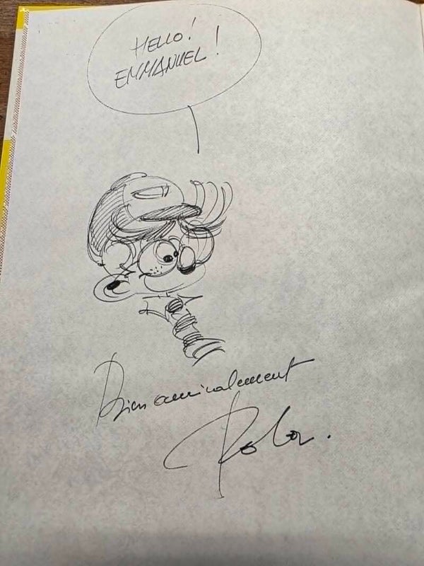 SUPERBE DEDICACE DE ROBA - LA RIBAMBELLE 3