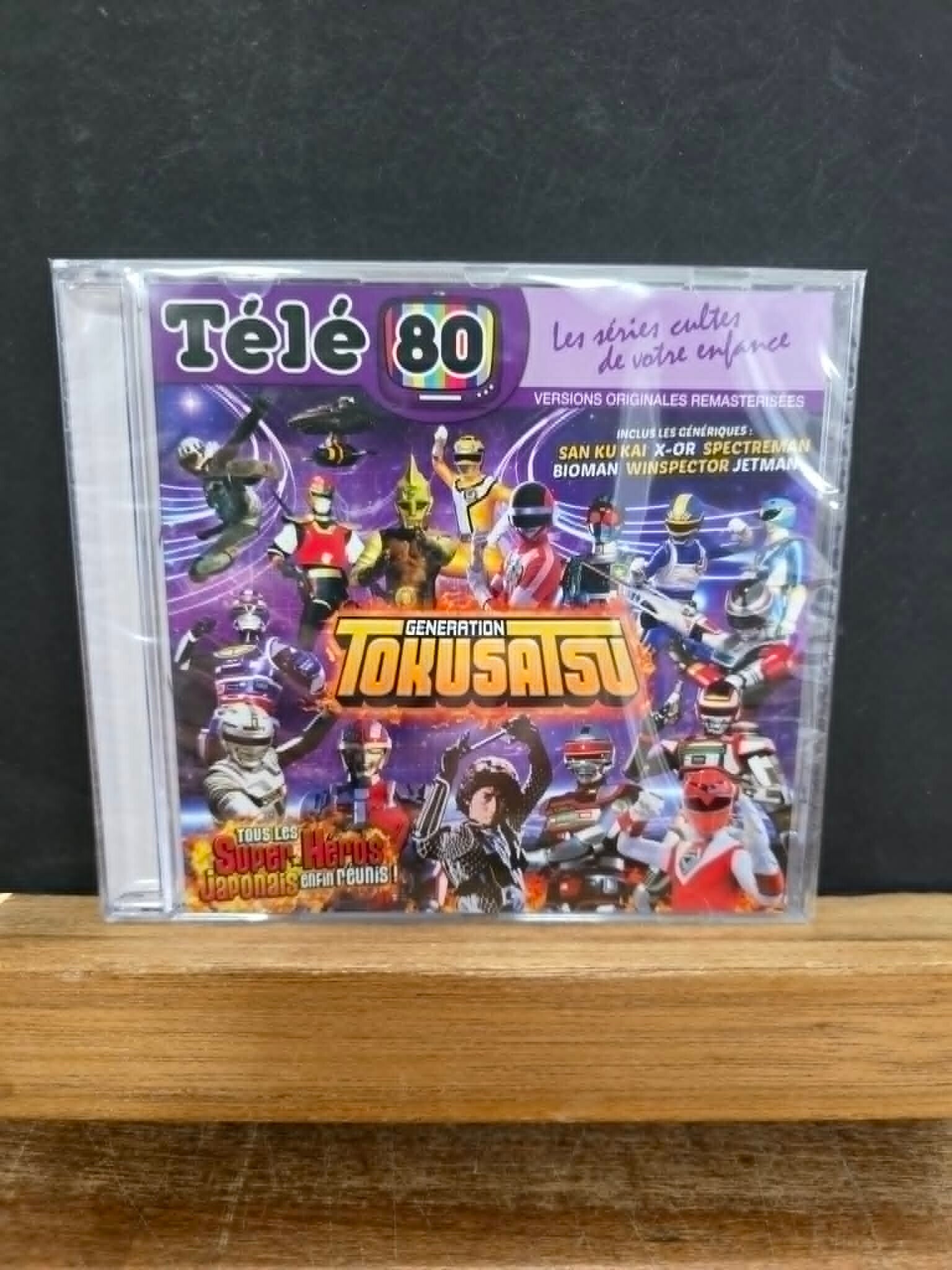 TELE 80 - LES SERIES CULTES DE VOTRE ENFANCE - GENERATION TOKUSATSU - NEUF SOUS CELLO