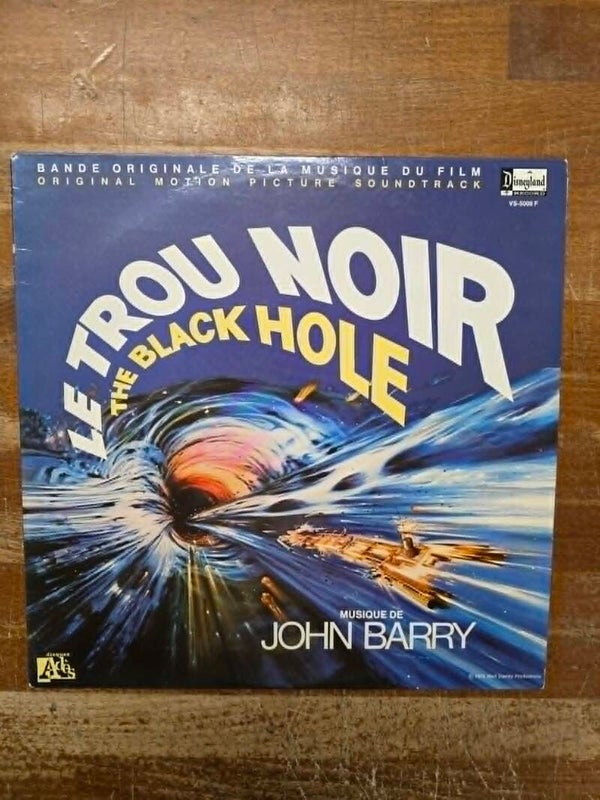 OST - BOF - LE TROU NOIR - THE BLACK HOLE - DISNEYLAND RECORD - LP 33 TOURS